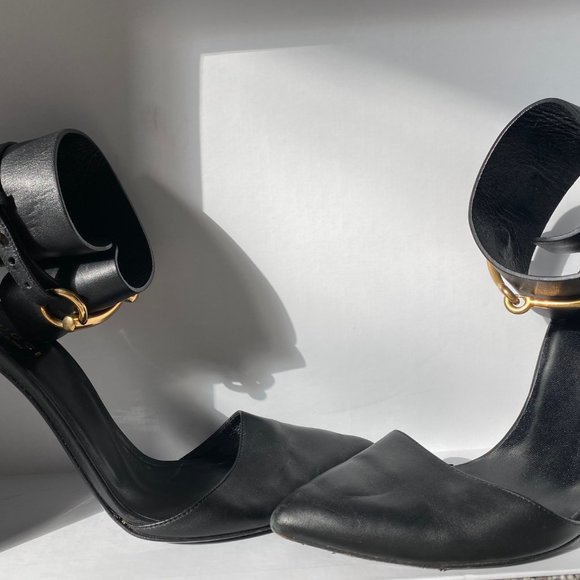 Gucci Ursula Pumps with Horsebit Strap- Size 37.5 - Picture 2 of 11